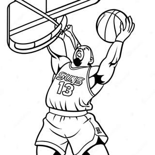 Omalovanka Hrace Suns Pri Smeci 117494-52784