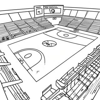 Omalovanka Basketbaloveho Hriste Phoenix Suns 117496-52791