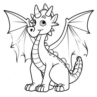 Draci Princ S Trpytivymi Kridly Omalovanka 117547-52823
