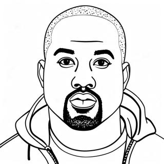 Kanye West Omalovanka 117622-52870