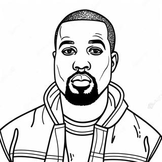 Kanye West Omalovanka 117622-52871