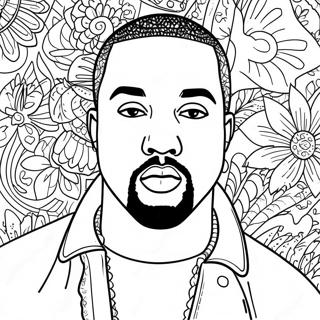 Kanye West Omalovanka 117622-52872
