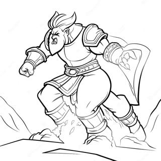 Omalovanka Reinhardt Charging 118399 53482