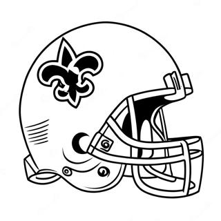 Omalovanka Loga New Orleans Saints 119012-54067