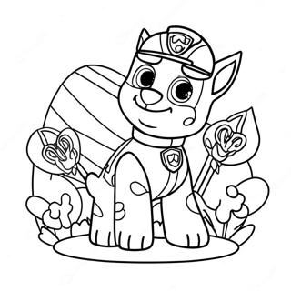 Omalovanka Paw Patrol Na Velikonoce 119112 54142