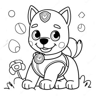 Omalovanka Paw Patrol Na Velikonoce 119112 54143