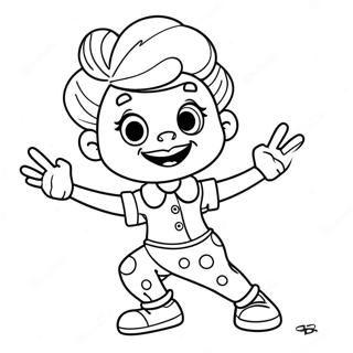 Omalovanka Dot Warner V Zabavne Poze 119167-54195