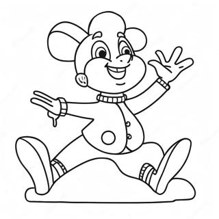 Omalovanka Dot Warner V Zabavne Poze 119167-54196