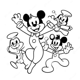 Omalovanka Animaniacs V Silenem Tanci 119168-54197