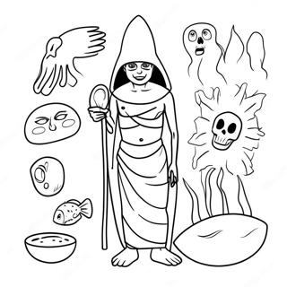 Omalovanka Deseti Ran Egyptskych 119270 54276