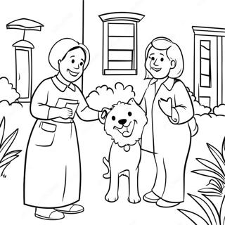 Pratelsti Sousede Pomahajici Omalovanka 119449 54409