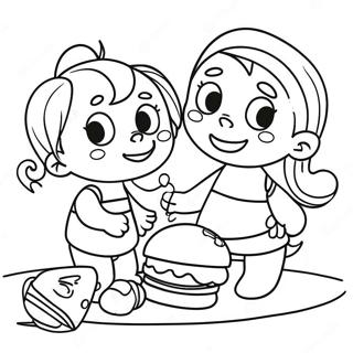 Pece Pratel Sdilejicich Hracky Omalovanka 119451 54418