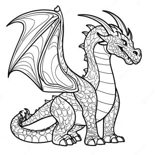 Majestatni Ohnivy Drak Omalovanka 119654-54566