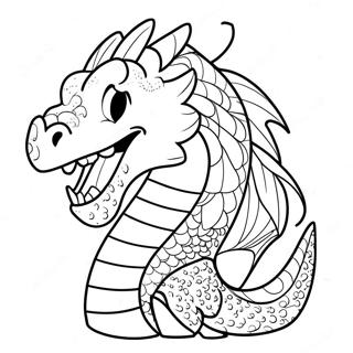 Majestatni Ohnivy Drak Omalovanka 119654-54568