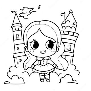 Omalovanka Strasidelne Divky Upira Na Zamku 119759-54653