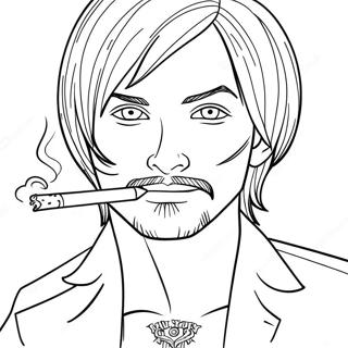 Sanji Se Svou Podpisovou Cigarettou Omalovanka 119811-54700