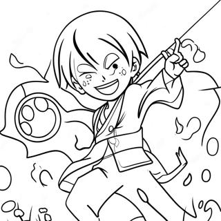 Sanji Bojujici S Neprateli Omalovanka 119812-54701