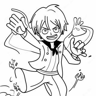 Sanji Bojujici S Neprateli Omalovanka 119812-54702