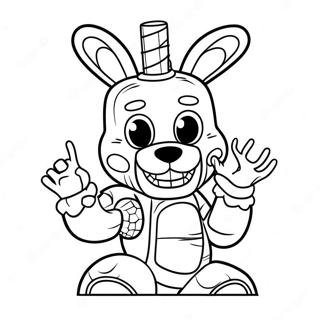 Springtrap Fnaf Omalovánky