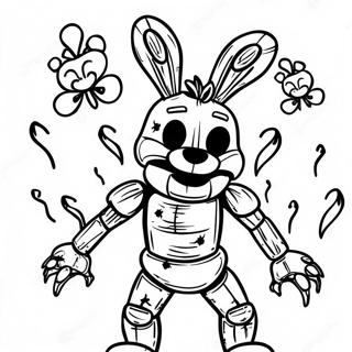 Springtrap Ve Tme Omalovanka 119836-54715