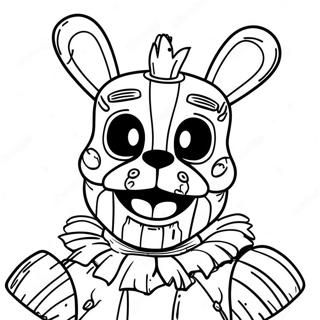 Springtrap Ve Tme Omalovanka 119836-54716