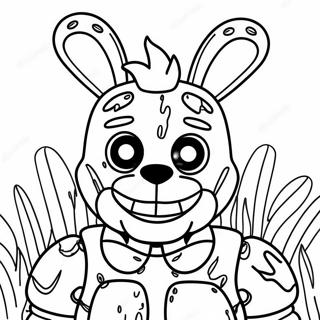 Springtrap S Desivyma Ocima Omalovanka 119837-54718