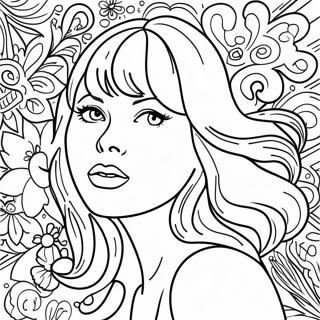 Ziva Album Taylor Swift Omalovanka 119889 54759