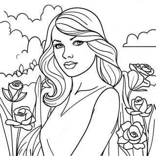 Okouzlujici Album Taylor Swift Omalovanka 119890-54761