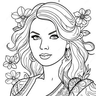 Okouzlujici Album Taylor Swift Omalovanka 119890-54762