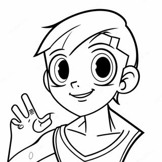 Omalovanka Danny Phantom 119912-54766