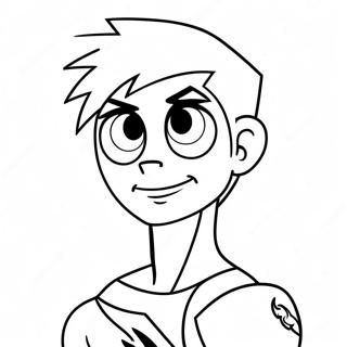 Omalovanka Danny Phantom 119912-54767