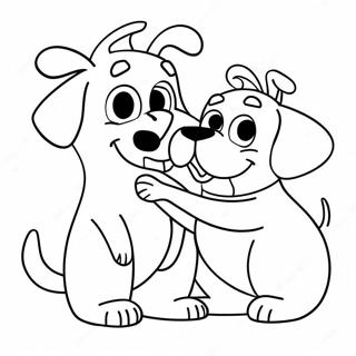 Omalovanka Hraveho Dua Catdog 120017-54852