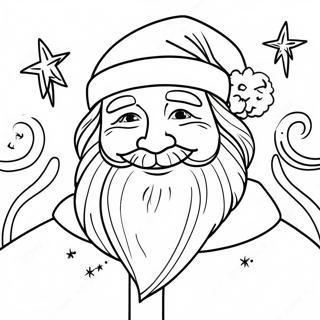 Radostny Santa Mezi Nami Omalovanka 120505-55239