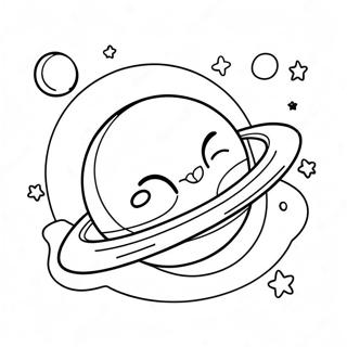 Roztomily Kresleny Saturn Omalovanka 121376 56085