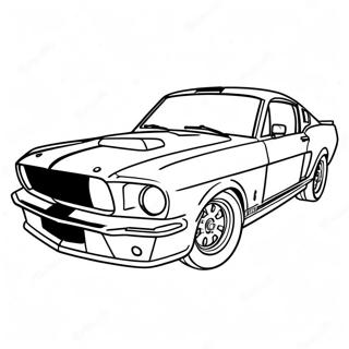 Omalovanka Ford Mustang Shelby 121609-56270