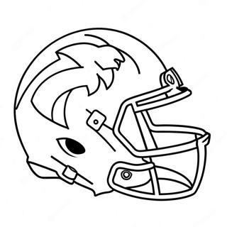 Omalovanka Logo Denver Broncos 121657-56298