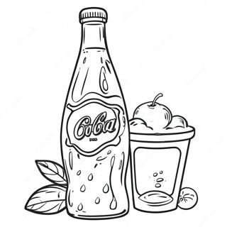 Omalovanka Lahve Perlive Limonady 121707-56340