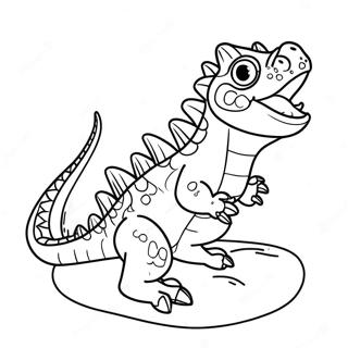 Hravy Vodni Drak Omalovanka 121887-56483