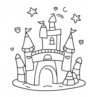 Omalovanka Roztomileho Staveni Hradu Z Pisku 121914 56512