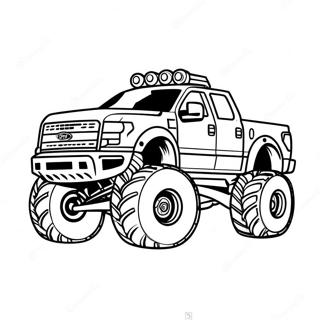Omalovanka Ford Raptor Monster Truck 121939 56528