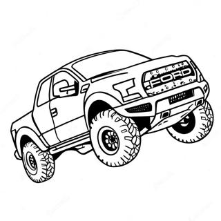 Omalovanka Zavodeni Ford Raptor 121940-56530
