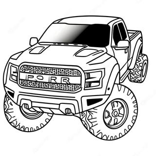 Omalovanka Zavodeni Ford Raptor 121940-56532