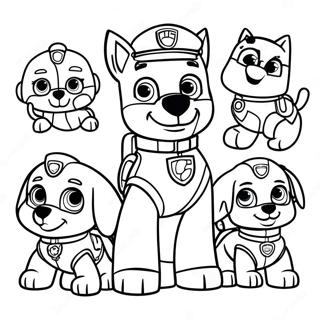 Omalovanka Okouzlujicich Postav Paw Patrol 122040-56599