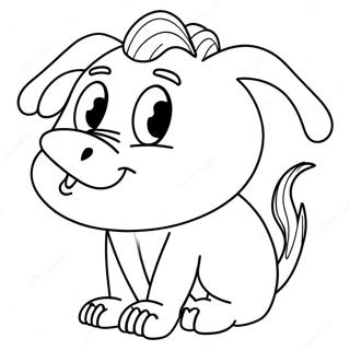 Hloupe Osklive Zvire Omalovanka 122399 56937