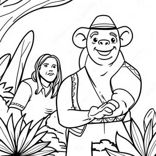 Jumanji Omalovanka 122604-57090