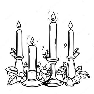 Omalovanka Barevnych Sabatovych Svicek 122915-57336