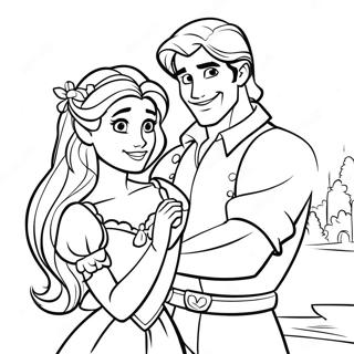 Omalovanka Rapunzel A Flynn 122992-57390