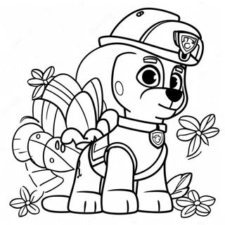 Paw Patrol Díkůvzdání Omalovánky