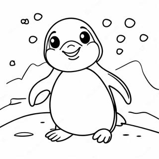 Omalovanka Hravy Tucnak Ve Snehu 123429 57736