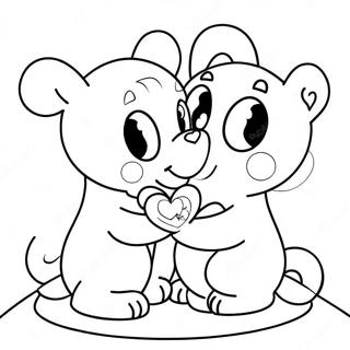 Roztomile Laskyplne Okamziky Omalovanka 123689 57935